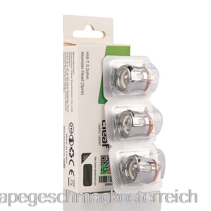 Eleaf Ello Hw Serie Ersatzspulen 0,2 Ohm Hw-t2 Spulen Vape Geschmack